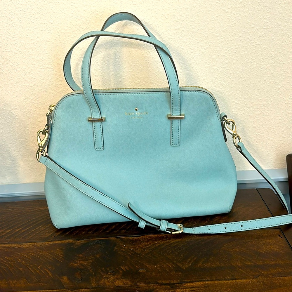 Kate Spade Cedar street Maise Dome satchel/crossbody with matching wallet!